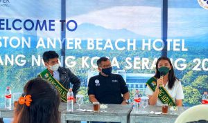 ASTON Anyer Beach Hotel Menggandeng Generasi Muda, Bantu Pemulikan Pariwisata di Anyer.(ris) Portalkota.id