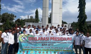 Warga Deklarasi Badan Persiapan Pembentukan Tangerang Tengah.(mir) Portalkota.id