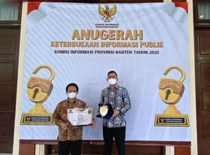 Kelima Kalinya, Pemkot Tangerang Kembali Mendapatkan Predikat Badan Publik Informatif.(ist) Portalkota.id
