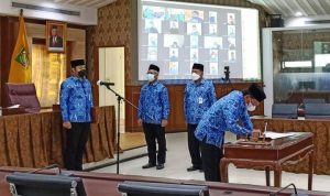 Sachrudin Lantik 25 ASN Sebagai Pejabat Administrator dan Pejabat Pengawas.(ist) Portalkota.id