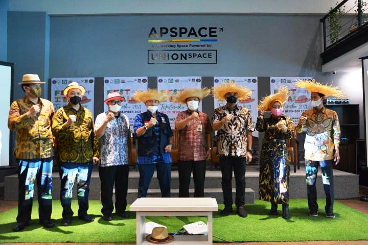 Festival Topi Bambu, Fashion Dan Cultural Heritage.(ist) portalkota.id