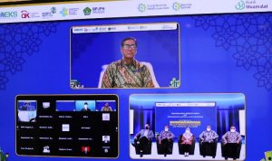 Kolaborasi KNEKS, MI dan BMI Luncurkan Modul Literasi SCF Syariah dan Pedoman Zona KHAS.(ist) portalkota.id