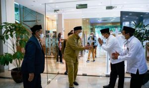 MTQ Ke XVIII Tingkat Provinsi Banten Digelar, Benyamin Lepas Kafilah Asal Tangsel.(ist) portalkota.id