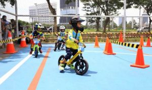Seru! Race Pushbike di Decathlon Tangerang.(ist) portalkota.id