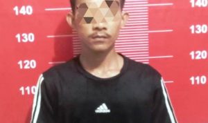 Mahasiswa di Balaraja Ditangkap Polisi gegara Acungkan Golok Saat Eksekusi Lahan.(ika) portalkota.id