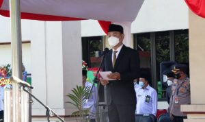 Wakil Bupati Tangerang Pimpin Upacara Hari Amal Bakti Ke-76 Kemenag.(ist) portalkota.id