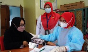 Deteksi Dini Kanker Rahim, Puskesmas Tigaraksa Lakukan IVA Test.(ist) Portalkota.id