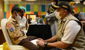 Kasus COVID-19 Meningkat, Bupati Zaki: Terapkan Prokes 5M dan Ayo Laksanakan Vaksinasi.(ist) Portalkota.id