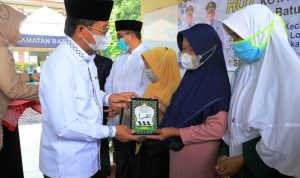 Sachrudin Resmikan Program Pemberantasan Buta Huruf Al-Quran di Kecamatan Batuceper.(ist) Portalkota.id