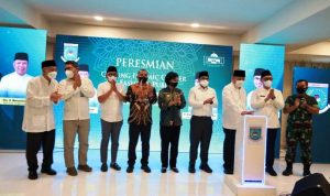 Benyamin Resmikan Islamic Center di Serpong.(ist) Portalkota.id
