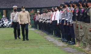 Bupati Zaki Pimpin Apel Operasi Ketupat Maung.(ist) Portalkota.id