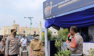 Bersama TNI-Polri, Pemkot Tangerang Siapkan Pos Pengamanan Lebaran 2022.(ist) Portalkota.id