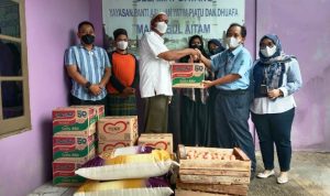 Sambut Ramadan dan Memperingati 100 Tahun Eka Tjipta, Indah Kiat Tangerang Santuni Yatim Piatu.(ist) Portalkota.id
