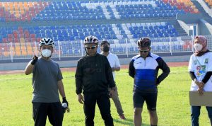 Arief Tinjau Tes Fisik Atlet Sebagai Persiapan Porprov Banten ke-6.(ist) Portalkota.id