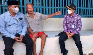 Camat Legok Kunjungi Rumah Korban Kebakaran.(ist) Portalkota.id