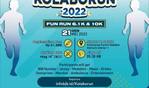 Selebrasi HUT bank bjb ke-61 Tahun, bjb KolaboRun Ajak Masyarakat Hidup Sehat dan Aktif.(ist) Portalkota.id