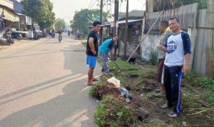 Jumat Bersih, Warga RW 12 Pakualam Lakukan Kerja Bakti.(ski) Portalkota.id