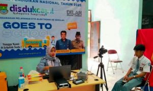 Pelajar Berusia 17 Tahun Ikuti Pembuatan E-KTP di Sekolah.(ist) Portalkota.id