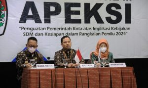 Arief Pimpin Sidang Pleno Rapat Kerja Komwil III Apeksi.(ist) Portalkota.id