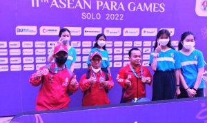 Atlet Lempar Cakram Kabupaten Tangerang Sabet Medali Perak di ASEAN Para Games 2022.(ist) Portalkota.id