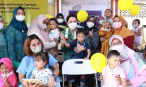 Monitoring BIAN di Pagedangan, Yuli Zaki Berharap Capai Target Imunisasi.(ist) Portalkota.id