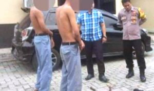 Polsek Carenang Amankan Pelajar Bawa Clurit Yang Hendak Tawuran.(ist) Portalkota.id