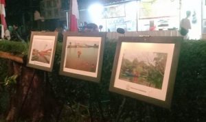 Semarak HUT ke-77 RI, GANESPA & Pokja Wartawan Tangsel Gelar Pameran Hingga Upacara Apung di Situ Tujuh Muara.(ist) Portalkota.id
