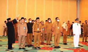 Lakukan Penyegaran, Benyamin Lantik Puluhan Pejabat.(ist) Portalkota.id