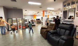 Suasana gerai Offo Living di Gramedia World BSD.(ski) Portalkota.id