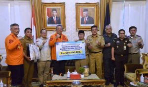 Peduli Korban Gempa Cianjur, Pemkot Tangsel Salurkan Bantuan Kemanusiaan.(ist) Portalkota.id