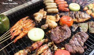 Santika Premiere ICE BSD Siapkan Seafood Barbeque Night di Malam Pergantian Tahun.(ist) Portalkota.id