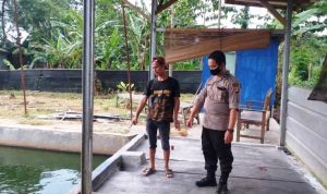 Seorang Pemuda Tewas Tersengat Listrik saat Sedang Memperbaiki Kolam di Serang.(ist) Portalkota.id