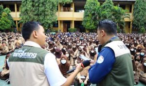 Sanjung Goes to School, Kenalkan Layanan Aduan 112.(ist) Portalkota.id