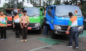 Ajak Masyarakat Pilah Sampah, Pemkot Launching Armada Sampah Terpilah.(ist) Portalkota.id