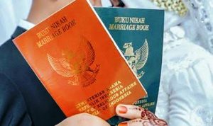 Ilustrasi buku nikah.(bbs) Portalkota.id