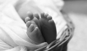 Ilustrasi mayat bayi.(bbs) Portalkota.id