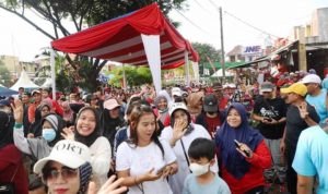 Periuk Expo 2023 Berlangsung Meriah, Ajak Ribuan Warga Gerak Jalan Santai.(ist) Portalkota.id