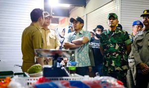 Pilar Turun Tangan Tertibkan Pedagang di Pasar Ciputat.(ist) Portalkota.id