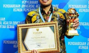 Lagi Pemkot Tangsel Raih Penghargaan di Bidang Kesehatan.(ist) Portalkota.id