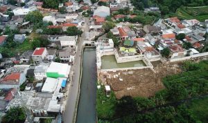 View Kampung Bulak dilihat dari atas.(ist) portalkota.id