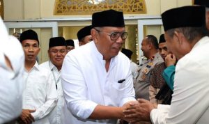 Safari Ramadan, Benyamin Ajak untuk Segerakan Bayar Zakat.(ist) Portalkota.id