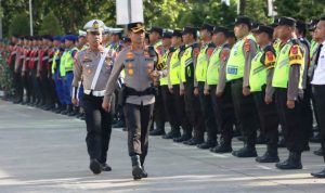 Polresta Tangerang Apel Gelar Pasukan Operasi Ketupat Maung 2023.(ist) Portalkota.id