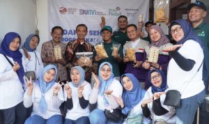PLN Pusharlis bersama BMM Gelar Peresmian Kampung Berdaya di Kebonwaru Bandung.(Ist) Portalkota.id