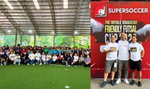 Futsal di The Royale Krakatau.(Ris) Portalkota.com