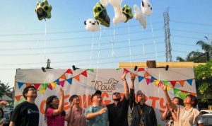 Ajak Anabul Seru-seruan di Paws Dog Dream Park Summarecon Mall Serpong.(huda) Portalkota.id