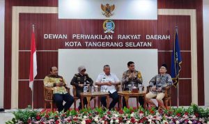 Giat KPU Tangsel tentang Pemilu Damai di Gedung DPRD Kota Tangsel.(eka) Portalkota.id