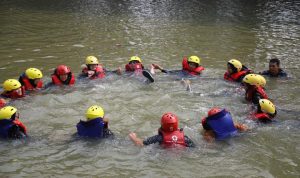 PMI Kota Tangerang Berikan Pelatihan Penyelamatan ke Mahasiswa.(ist) Portalkota.id