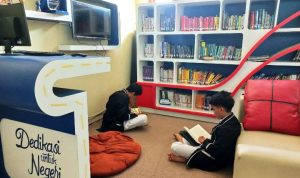 SMPN 4 Tangsel Raih Juara Pertama Lomba Perpustakaan Sekolah Tingkat Kota.(eka) Portalkota.id
