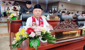 Ketua Fraksi PSI Kota Tangsel, Alexander Prabu.(eka) Portalkota.id