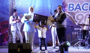 Event Tahun Baru “Retro Night Back to 90’s“ di Hotel Santika Premiere Bintaro Sangat Meriah.(ist) Portalkota.id